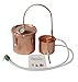 Kingsunshine 1.5 Gallon Pure Copper Boiler Pot Alembic Still Wine Alcohol Water Distiller