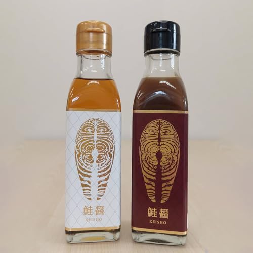 鮭醤 -KEISHO- 濁り・クリア(2本セット) 各150ml 化粧箱入り 魚醤 魚 醤油 調味料 だし 出汁