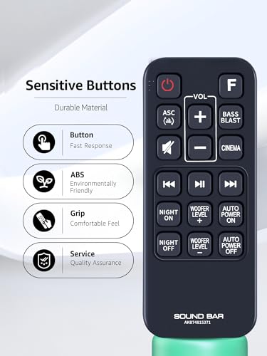 Télécommande pour barre de son LG avec boutons de modes audio dédiés - 7
