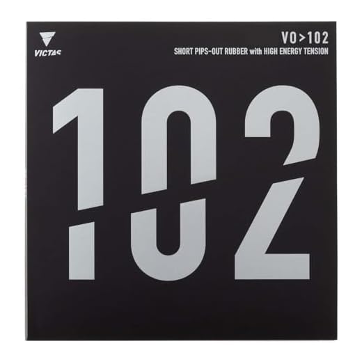 VICTAS(ヴィクタス) 卓球 表ソフトラバー VO102 020222 レッド 2.0サイズ