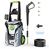 Pressure Washer, 4800PSI 2.9 GPM Max Power Washer with Foam Cannon Electric Pressure Washer 56FT for Cars, Fences, Patios, Decks, Patios and Driveway Powerwasher
