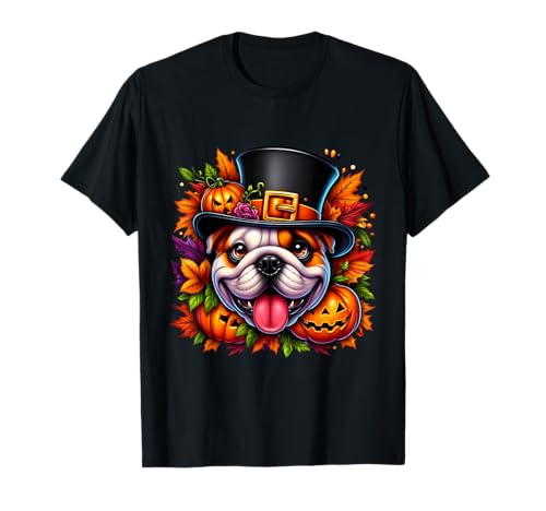 Cute French Bulldog Halloween for Mom Dad Dog Lovers Owners T-Shirt