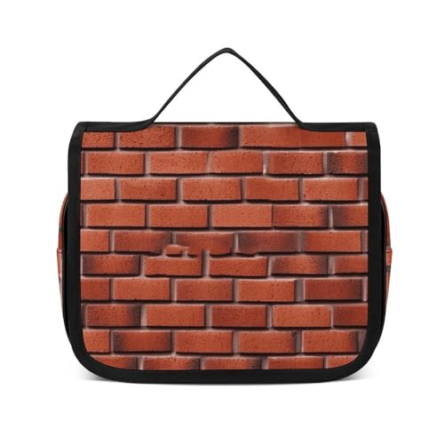 Trousse de maquillage suspendue avec crochet | Grand sac de toilette étanche blanc