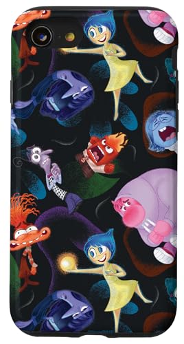 Installazione facile Disney and Pixar’s Inside Out 2 Painterly Emotions Custodia per iPhone SE (2020) / 7/8