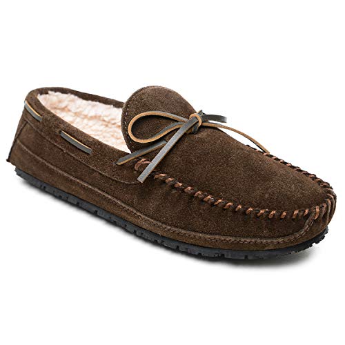Moccasin Trapper SPERRY homme chausson chaud Berber-Lined cannelle
