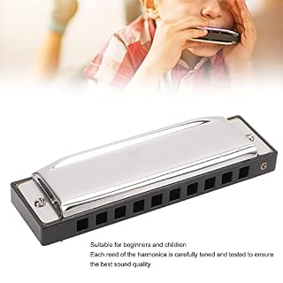 10 trous 20 tons Harmonica Portable G Key enfants jouant orgue à bouche avec étui Harmonicas pour débutant enfant adulte… - Les Beatles, Paul McCartney, John Lennon, RIngo Starr, George Harrison 10 trous 20 tons Harmonica Portable G Key enfants jouant orgue à bouche avec étui Harmonicas pour débutant enfant adulte… – Image 5