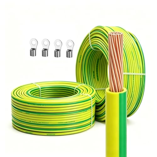 Câble flexible pour onduleur solaire de 10mm² en cuivre pur 30m