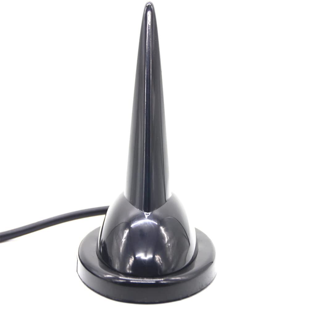 Auto Haifischflosse Antenne,Asudaro Dual Band Antenne 5M Verlängerungskabel UHF/VHF Funkantenne mit 144 MHz 430 MHz Tragbar Autoradiosignale Antenne für Zwei-Wege-Walkie Talkie-Funkantenne
