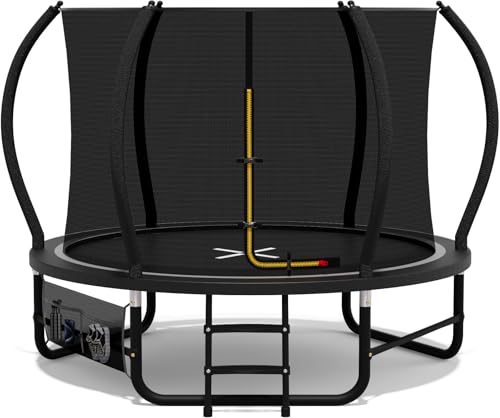 Devoko Trampolin Outdoor Ø228/305/366/427 cm, GS-Zertifikat, Mit...