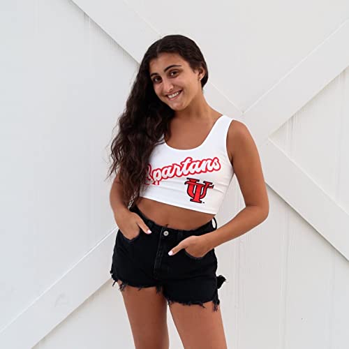 Image of Lojobands Women's College Gameday Outfit Tank Top Tailgate Crop Top One Size Fits Most