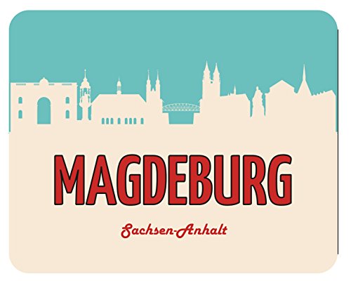 Preisvergleich Produktbild m. kern Mousepad Magdeburg Skyline