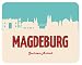 Produktbild m. kern Mousepad Magdeburg Skyline