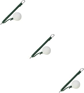 TOYANDONA Entrenador De Swing Pelota De Golf con Cuerda Pelota De Práctica Pelota De Entrenamiento De Mosca Plástico Verde