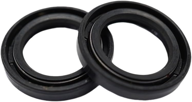 2 PCS Drive Shaft Gearcase Lower Unit Oil Seal Compatible with 9.9HP 15HP 25HP F9.9 T9.9 F15 F20 93102-20484 F15-06020003