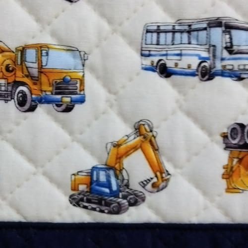 働く車のキルティングレッスンバッグ - 製品詳細