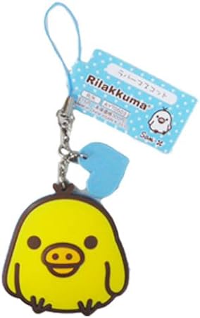 Amazon Co Jp リラックマ ラバーマスコット携帯ストラップ キイロイトリ Ay 家電 カメラ