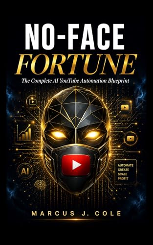 THE NO-FACE FORTUNE: The Complete AI YouTube Automation Blueprint for Side Hustlers Who Want to Make Money Online Without Ever Appearing on Camera