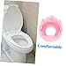 Milisten Toilet Seat Cushion for Boys Durable Potty Training Toilet Seat Attachment Pink Nonslip Design Comfortable Versatile for All Families