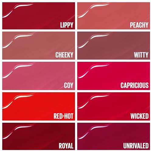 Maybelline Super Stay Vinyl Ink Longwear No-Budge Liquid Lipcolor Makeup, Highly Pigmented Color and Instant Shine, Unrivaled, Berry Burgundy Lipstick, 0.14 fl oz, 1 Count - Image 6