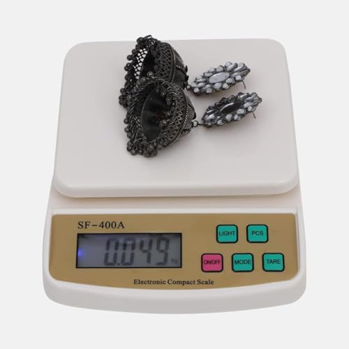 Image of SF-400A Digital Kitchen Weighing Scale | 10Kg x 1g Precision | Food Scale with LCD Display for Cooking, Baking, Meal Prep & Healthy Diet | Compact Electronic Weight Machine for Home Use (SF400 A)