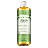 ドクターブロナー マジックソープ GR(グリーンティー) 473ml 新緑のような清々しい香り 植物オイル マルチオーガニックソープ