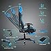 IWMH Silla Gaming, Silla Gaming Ergonómica Silla Gamer con Reposapiés Racing Silla...