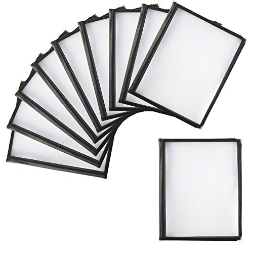 Yaekoo Menu Cover 4 Page 8 View Restaurant Recipe Menu Covers Book for Restaurant/Cafe 8.5 x 11