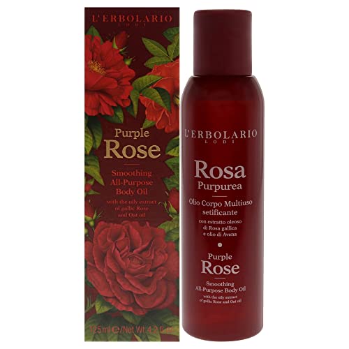 Aceite multiusos ROSA PURPUREA cuerpo 125ml ideal tras la ducha