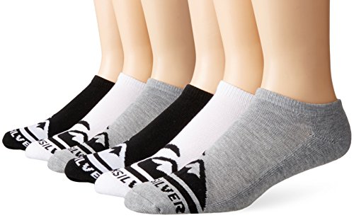 Quiksilver Men's 6 Pack Half Cushion Racer Sock
