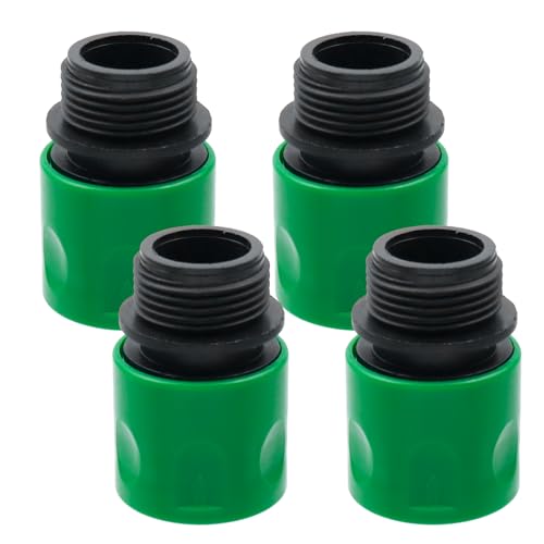 Bitray 4Pcs Outboard Motor Quick Connect Flush Kit, Outboard Flush Kit for Marine, Mercury and Yamaha