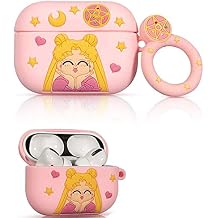 Compatible with AirPods Pro 2nd / 1st Generation Case Cover, Soft Silicone Skin Case Cover Shock-Absorbing Protective Case-Cartoon Cute Design for Girls and Women