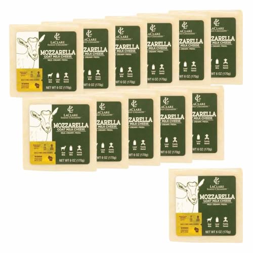 Laclare Creamery Goat Mozzarella Cheese (Case of 12)