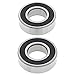 All Balls Racing 25-1571 Wheel Bearing Kit Compatible with/Replacement for Harley & Kawasaki - Contains 2 Ball Bearings