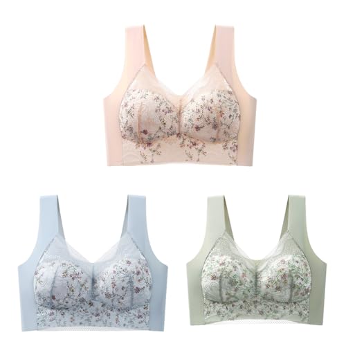 Soutien-Gorge Push Up Invisible Sans Couture en Soie Glacée