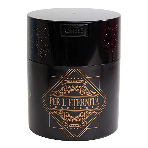 Coffeevac 1/2Lb Sempre Fresco - Vacuum Seals With A Push Of A Button, Black Gold Logo - It #TOP2