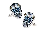  Gemelos para Camisa Calavera Mexicana Catrina