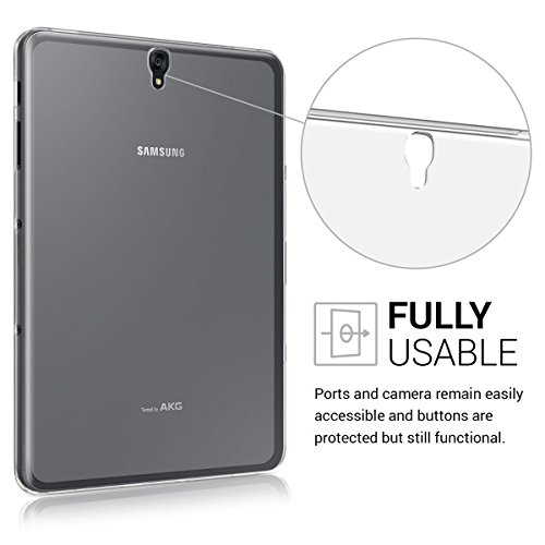 Icovercase Samsung Galaxy Tab S3 9.7 Inch T825/T820 Clear Case, Ultra Thin Clear Transparent Case Anti-Slip Flexible Slim-Fit Soft Tpu Gel Skin Back Cover For Samsung Galaxy Tab S3 9.7 Inch T825 #TOP2