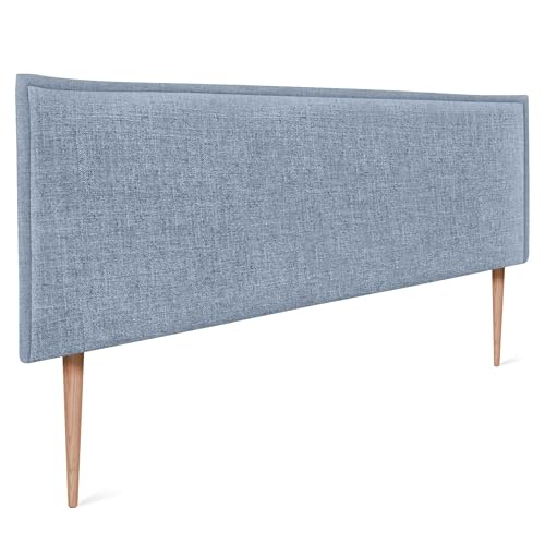 DHOME Tête de lit en Lin Naturel uni avec Bordure tête tapissée Lit Chambre Moderne Top Trending...