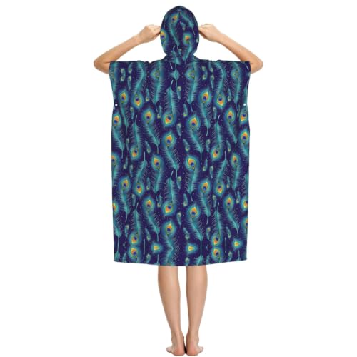 Poncho piscine adulte en microfibre pour vos sorties à la plage