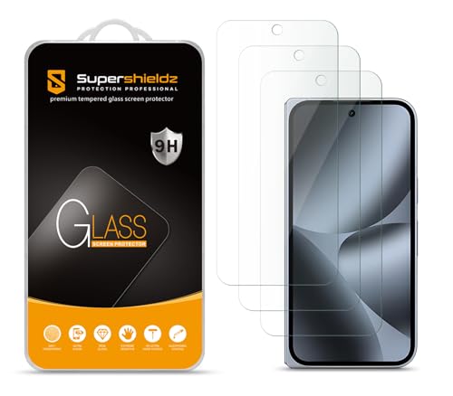 Supershieldz (3 Pack) Designed for Google Pixel 10 Pro Fold (Front Screen Only) Tempered Glass Screen Protector Anti Scratch Bubble Free