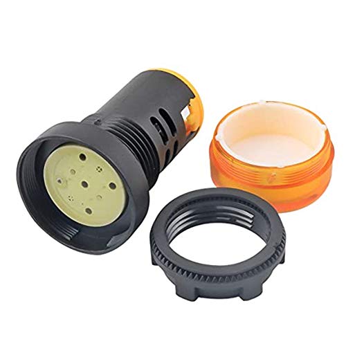 Szliyands 220V 20Ma Energy Saving Led Indicator Light Mounting Hole Size 22Mm (7/8 Inch) Red Green Yellow 6 Pcs #TOP5