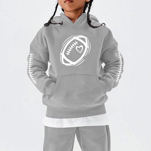 Football Hoodies for Teen Girls 2025 Fall Oversized Cute Baseball Graphic Pullover Long Sleeve Crewneck Sweatshirts3