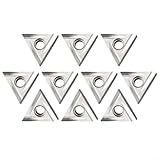 CNC Lathe Turning Ceramic Indexable Inserts TNMG160404R-2G TNMG331R-2G for Steel Machining High Grip Strength Tight Tolerance 10-Pack