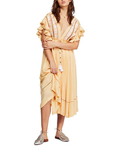 Robe Free People brodée pour vos douces soirées d'été en taille XS