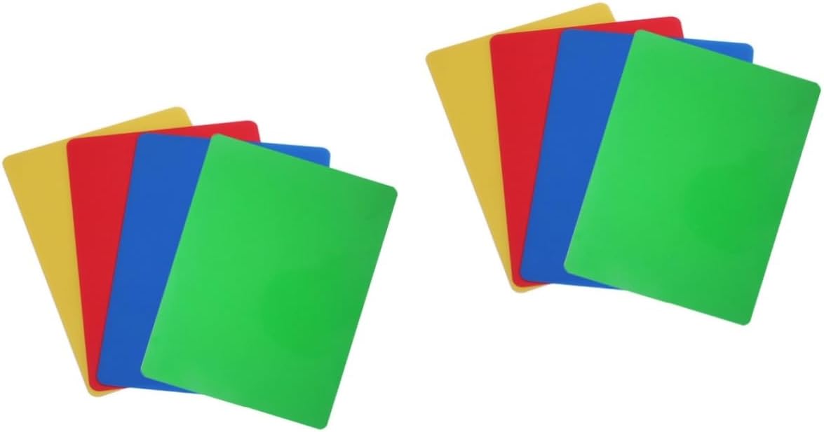 Toyvian 8pcs Boys and Girls Handmade Base Board Plasticine Clay Making Pad Air Dry Clay for Boys and Girls Handmade Board