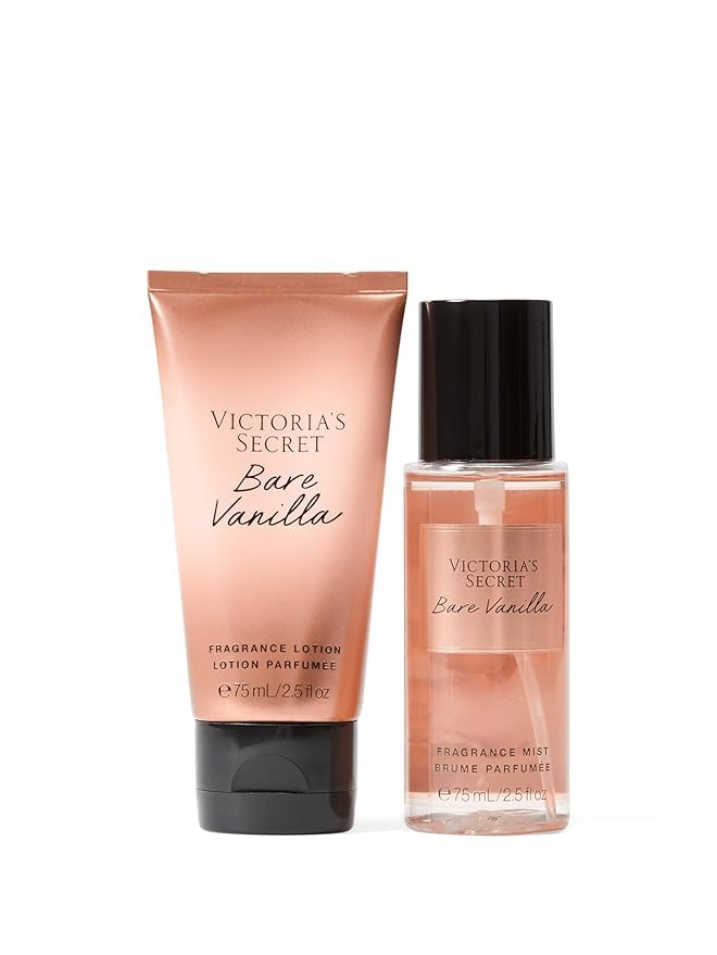 Consejos para Comprar Set Victoria Secret que Puedes Comprar On-line. 40 Victoria's Secret Bare Vanilla - Juego de regalo de 2 piezas Mini 75 ml