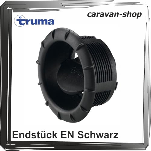 Endstück EN schwarz truma für Luftverteilung Heizung Klimaanlage Rohr 65, 72, camping, Wohnmobil, caravan