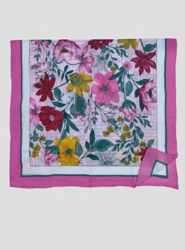 Image of Fabtone Elegant Printed Women's Scarfs |Beach Pareo | 100% Pure Soft Cotton Stole for Ladies /Girls 100x180 cms