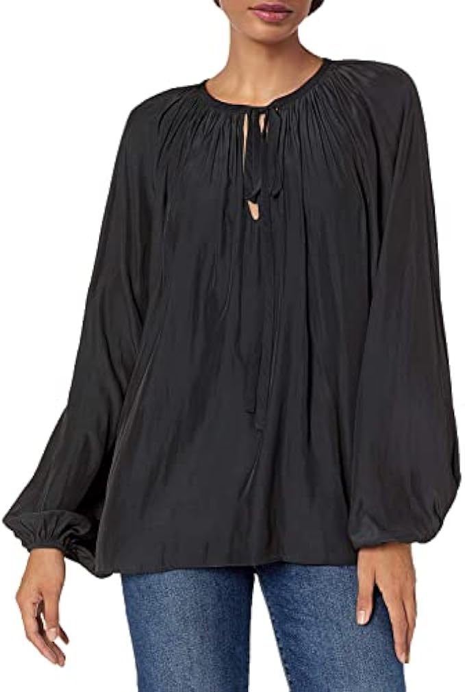 Paris Peasant Long Sleeve Top