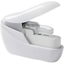 Stapler, Needleless Stapler, Energy Saving Design, Holds 20 Large Sheets, Office and Home Use, Document Organizer, Compact